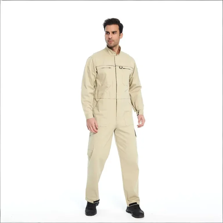 Mens-Stand-Collar-Work-Coverall-Multi-Pocket-Wear-Resistant-Industrial-Jumpsuit-for-Factory-Construction