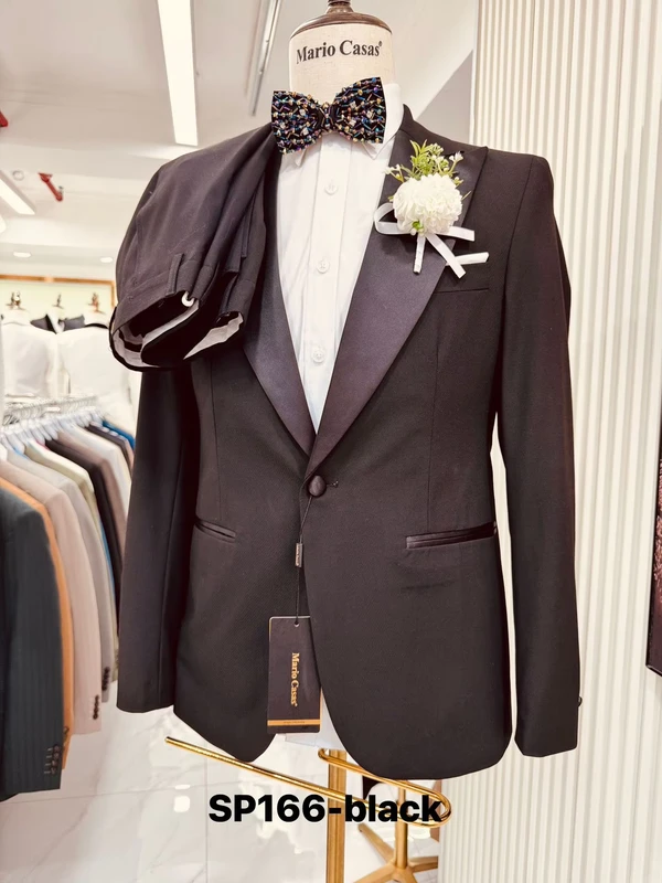 Men's Suit 3pcs Party Wedding Casual Hosting Suits