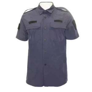 Men’s Summer Aviation Uniform Captain’s Work Shirt White Short Sleeve Pilot Cadet Work Uniform Shirt