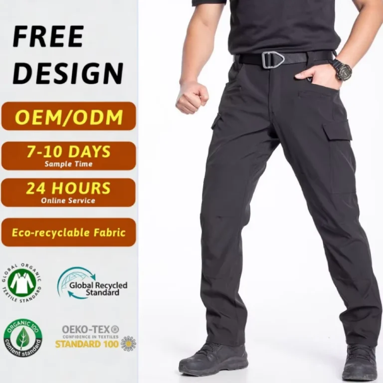 Mens-Tactical-Cargo-Pants-Ripstop-Stretch-Outdoor-Hiking-Trousers-10-Pockets-Workwear-Midweight-Waterproof-EDC-Straight