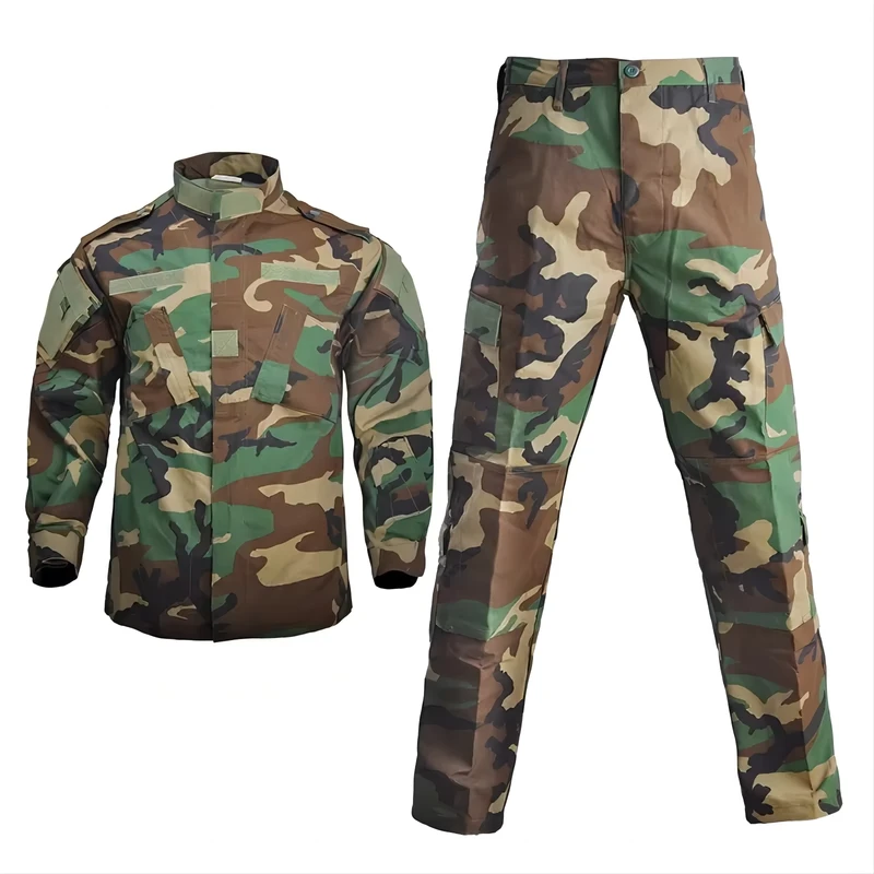 Men's Tactical Suit, Customized Black Tear-Proof ACU Uniform