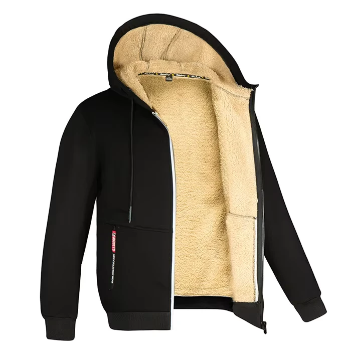 Mens-Winter-Coat-Loose-Velvet-Jacket-Stand-Collar-Fleece-Thick-Cardigan-Casual-Canvas-Hoodie