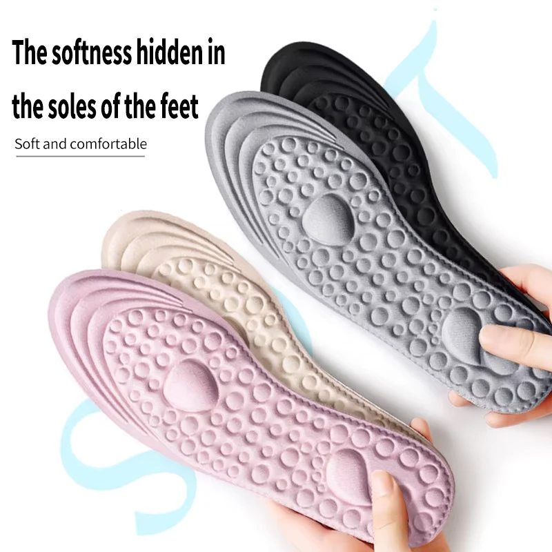 Men's Women's Memory Foam Sneakers Insoles Arch Supports for Plantar Support and Sports