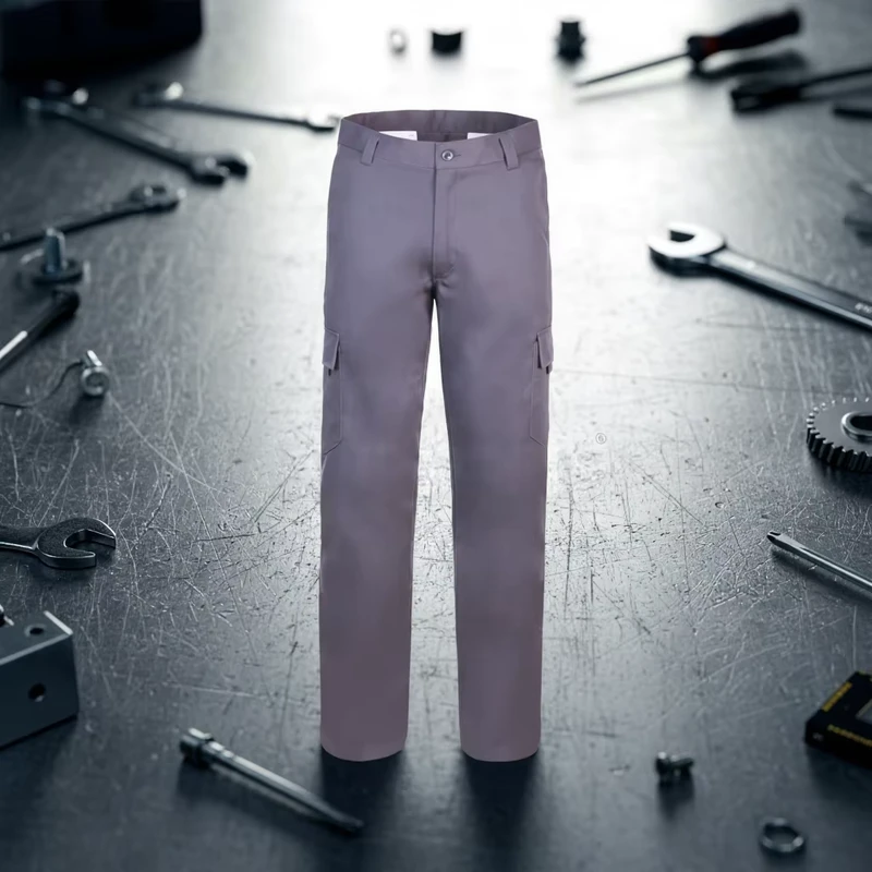 Men's Work Safety Pants Cotton FR Fireproof Flame Retardant Fire Resistant Cargo Pant