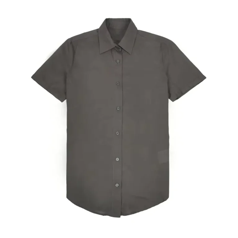 Mens-Workwear-Regular-Fit-Short-Sleeve-Uniform-Shirt