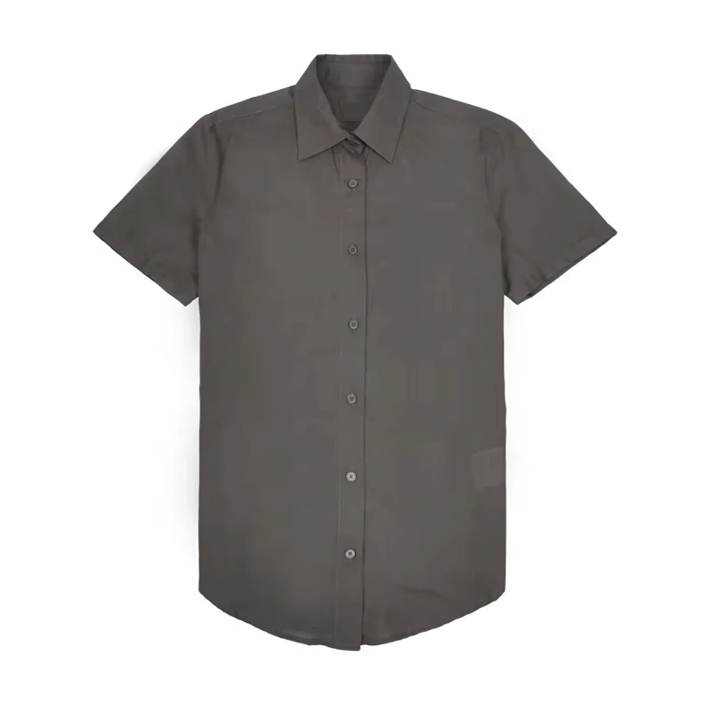 Men's Workwear Regular-Fit Short Sleeve Uniform Shirt