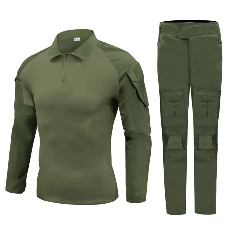 Mens-and-Womens-ACU-Tactical-Frog-Suit-Long-Sleeve-Olive-Green-Uniform-with-Reinforced-Pads
