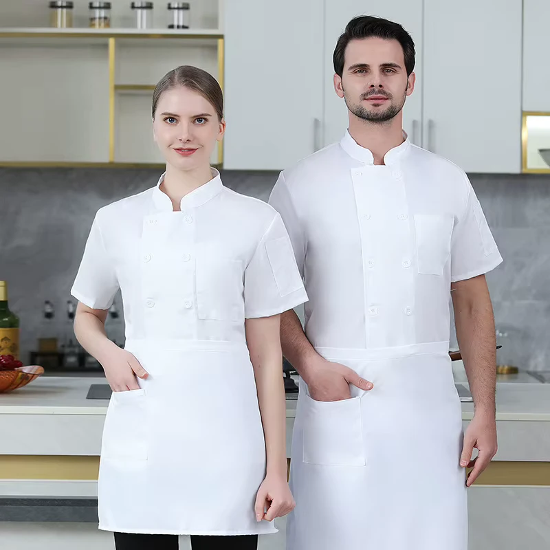 Men's and Women's Chef Jackets for Hotel Restaurant Catering and Bar Services