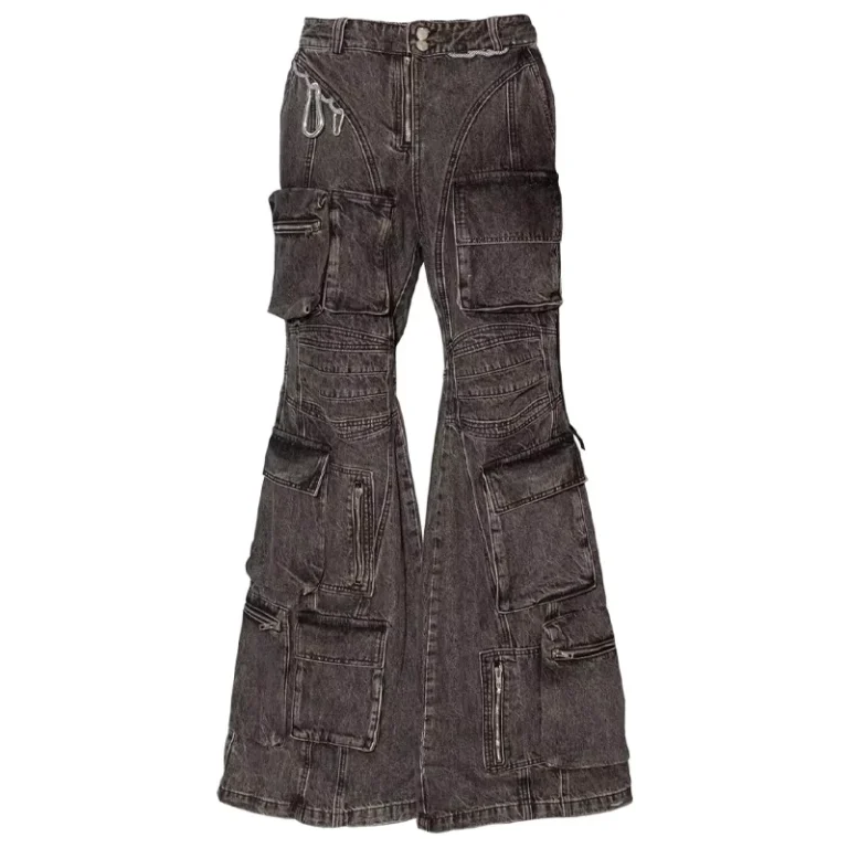 Mens-and-Womens-General-Heavy-Washing-Cargo-Jeans-Multiple-Cargo-Pockets-Design-Personalized-Splicing-Pants
