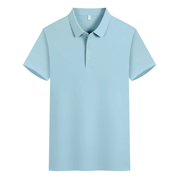 Mens-and-Womens-Sport-Work-Polo-Shirt-Breathable-3-Button-Closure-Custom-Logo
