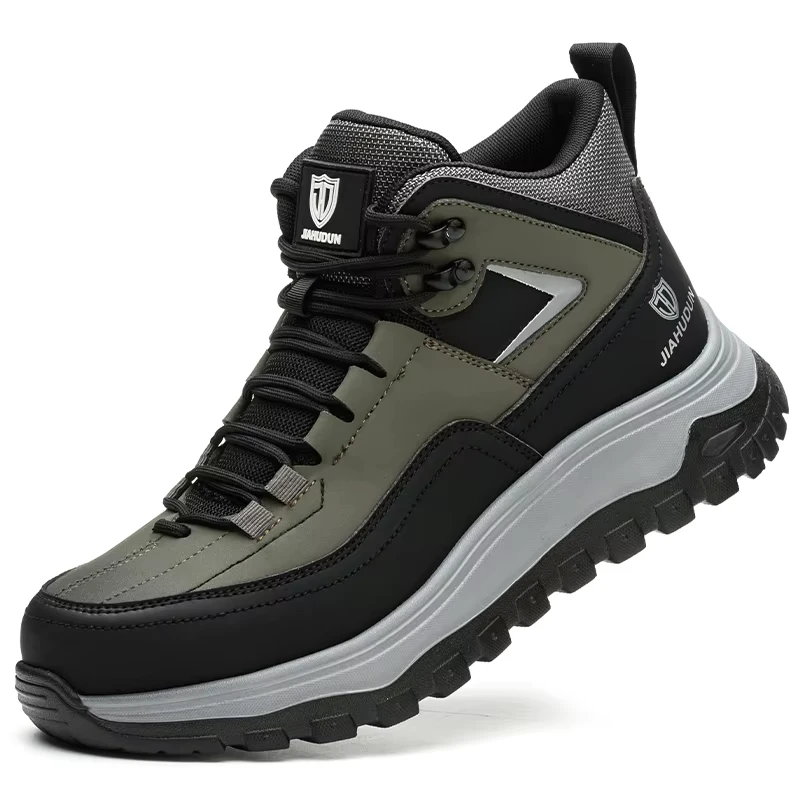 Men's and Women's Steel Toe Safety Work Boots with Puncture Resistance
