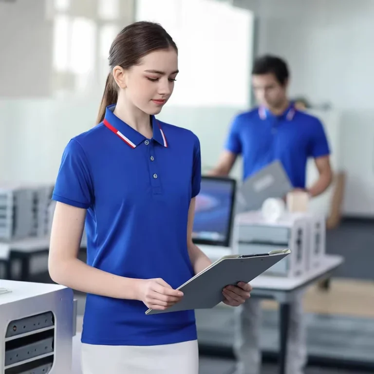 Mens-and-Womens-T-shirts-Solid-color-Polos-and-Mens-Polo