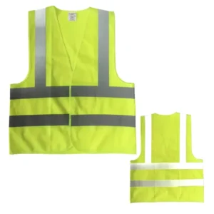 Mesh Hi Vis Reflective Safety Vest with Pockets