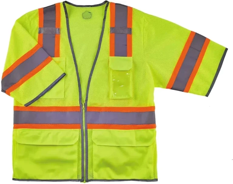 Mesh-Reflective-Safety-Vest-with-Sleeves-for-Roadway-Work-and-Security