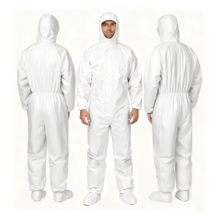 Microporous-Disposable-Hazmat-Suit-Nonwoven-Chemical-Protective-Waterproof-Overall-Oil-Disposable-Coveralls-for-Painting