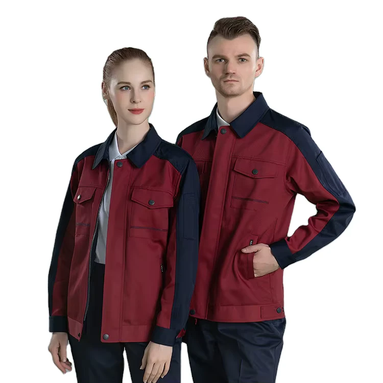 Mining High Visibility Jacket Worker Uniform Anti Acid Alkali Hi Vis Workwear