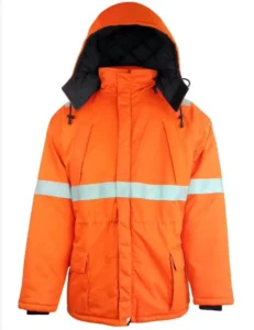 Modacrylic Cotton FR Antistatic Insulated Jacket for Cold Weather