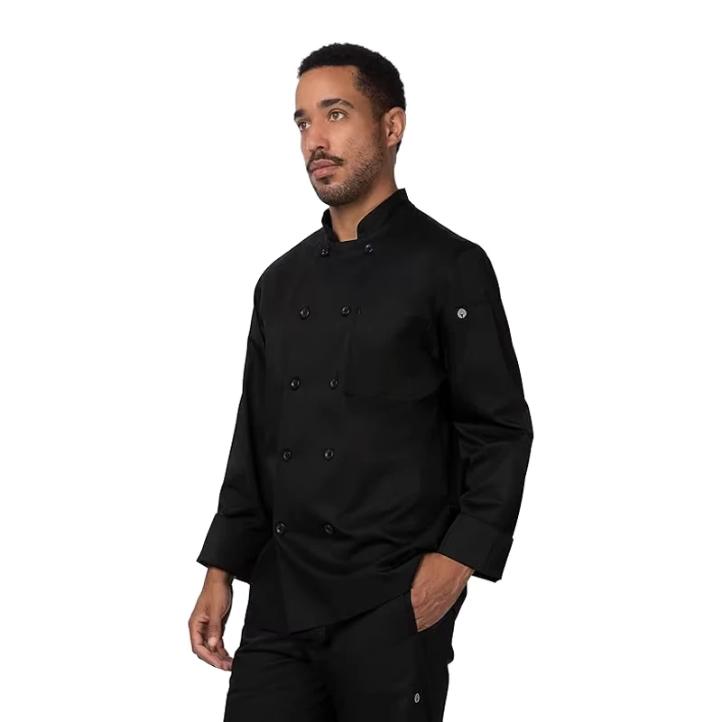 Modern Restaurant Chef Jacket Long Sleeve