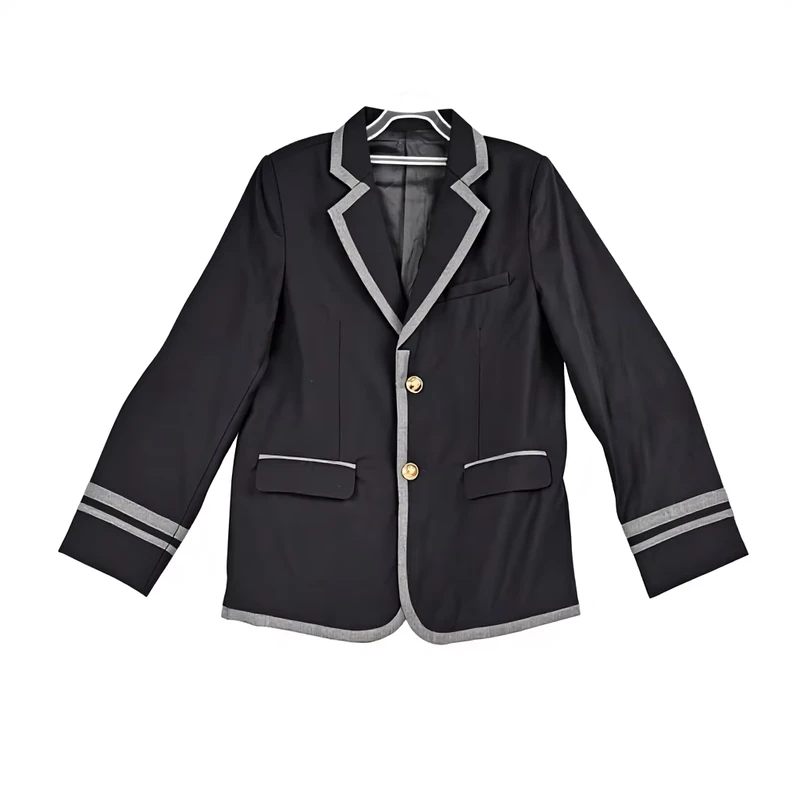 Most Popular Suit School Uniform Gray Suit the Clothes Manufacturers Customized Suit School Uniforms
