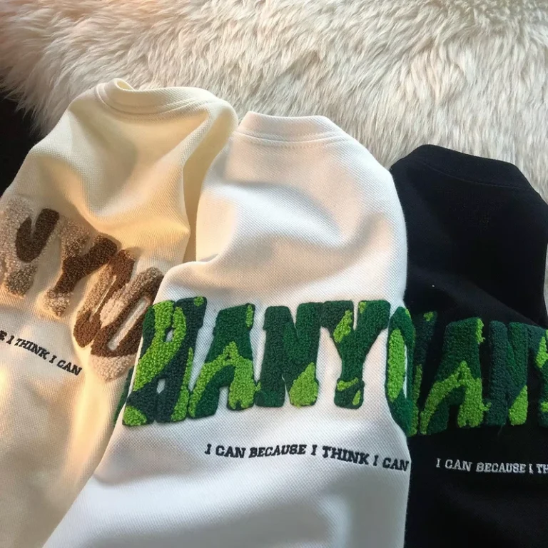 Multi-Color-Oversized-Embroidery-100-Cotton-T-Shirt-Simple-Best-Seller-With-Pattern-Custom-T-Shirts