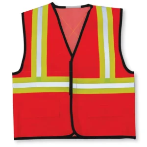 Multi Color Red Orange Breathable High Visibility Reflective Men Women Safety Vest Warning Jacket