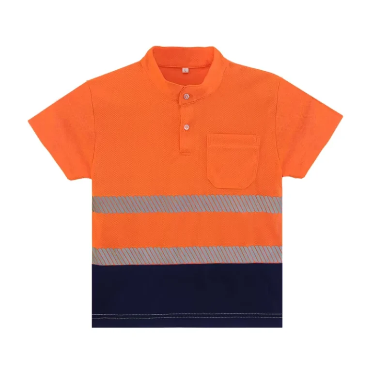 Multi-Color-Short-Sleeve-High-Visibility-Reflective-Shirt-Hi-Vis-Polo-Reflective-T-shirts