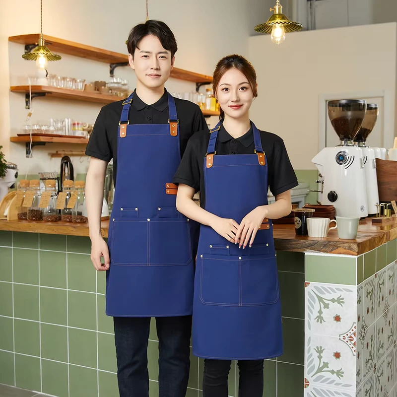 Multi-Function Kitchen Cleaning Apron with Pockets Reusable Sleeveless for Adults