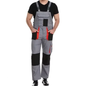 Multi Pocket Flame Resistant Canvas Cargo Overall Unlined FR Men’s Work Bib Overall