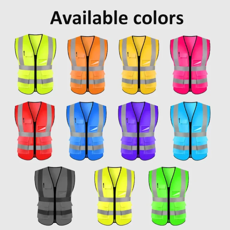 Multi-Pocket-High-Vis-Reflective-Mesh-Safety-Vest-with-Radio-Clip-and-Pen-Holder-for-Men