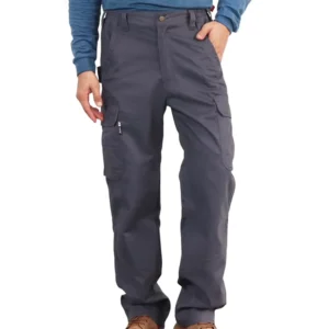 NFPA 2112 FR Cotton Twill Pants Electric Utility Cargo Pockets Water Oil Repellent Finish Flame Resistant Fire Retardant Brass