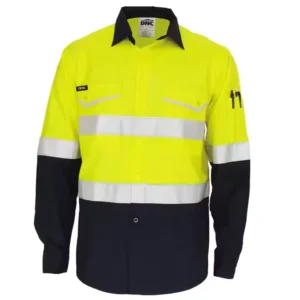 NFPA 2112 Flame Retardant 100% Cotton Fire Resistant Fr Clothing Frc Shirts Fireproof Jacket