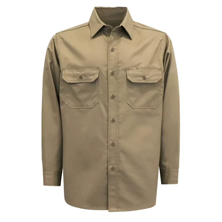 NFPA-2112-HRC-2-Cotton-Long-Sleeve-Flame-Retardant-Workwear-Anti-Static-Fire-Resistant-FR-Safety-Clothing