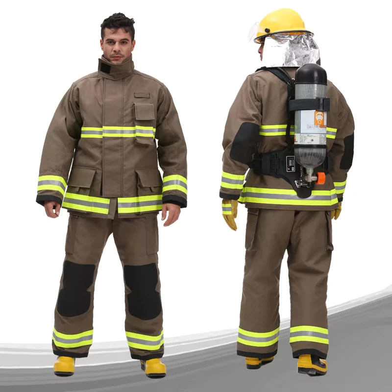 NFPA1971 Turnout Gear Firefighter Suit EN469