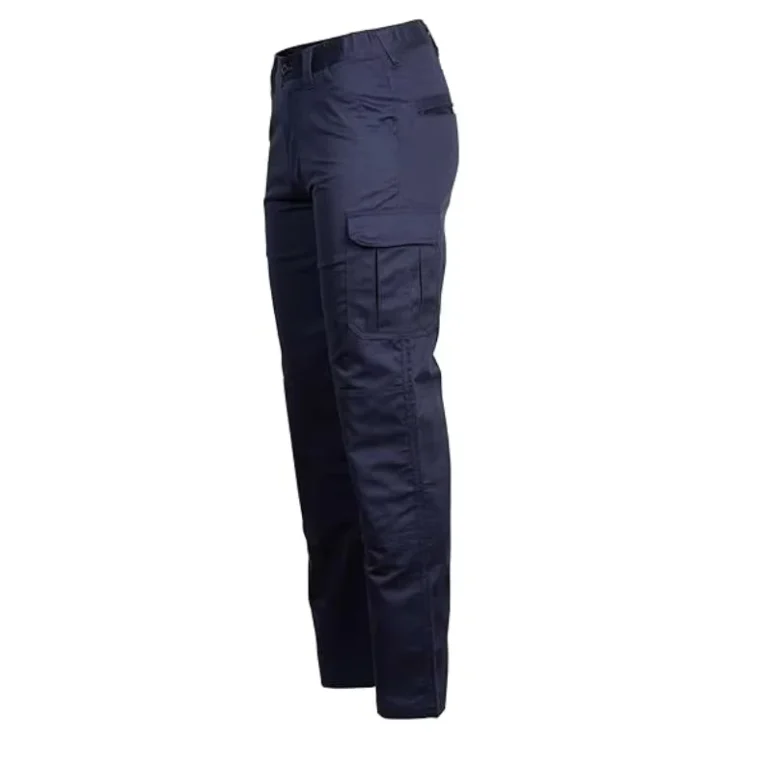 NFPA2112-CAT2-FR-Men-Cargo-Pants-100-Cotton-Multi-Pocket-Flame-Resistant-Work-Pants