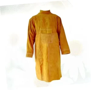 NFPA2112 CAT2 Safety Protective Clothing Long Welding Apron Jacket Flame Resistant Coat FR Apron Cover Knee Guard