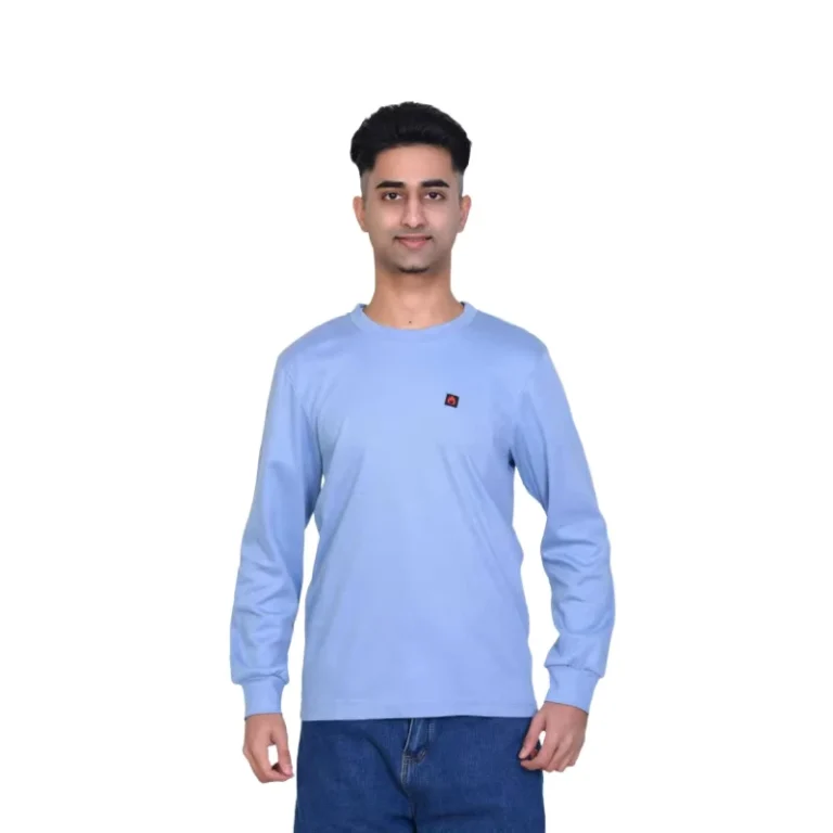 NFPA2112-Certified-Mens-Flame-Resistant-FR-T-Shirts-Custom-Long-Sleeve-Welding-Work-Fire-Retardant-Safety-Clothing