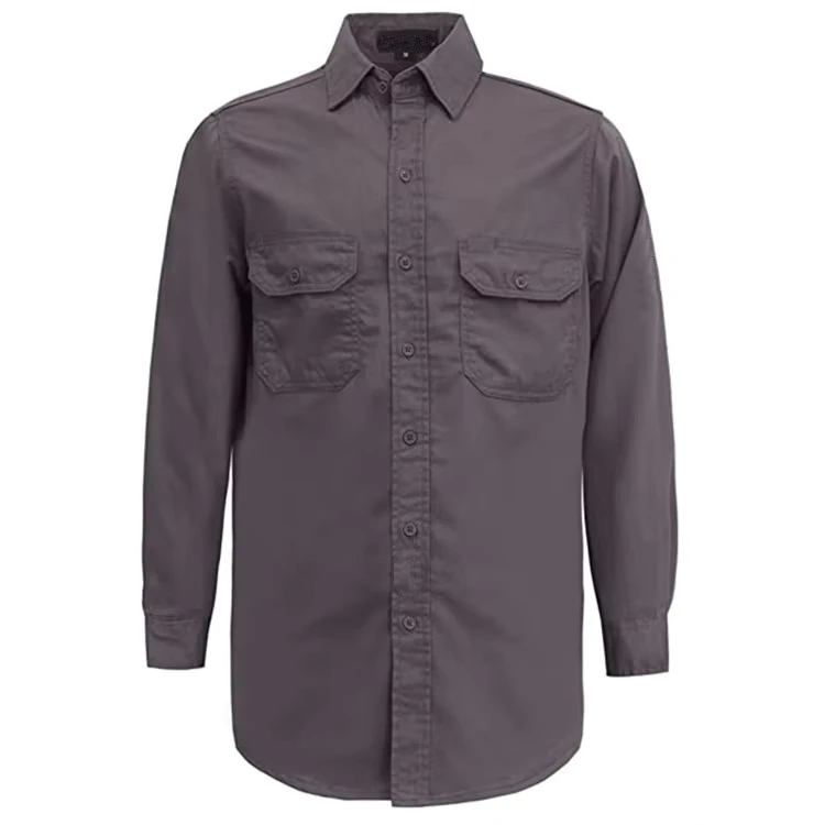 NFPA2112-Flame-Resistant-CAT2-Mens-Welding-Shirt-100-Cotton-7.5OZ-FR-Fabric-ASTM-Certified-ATPV-10