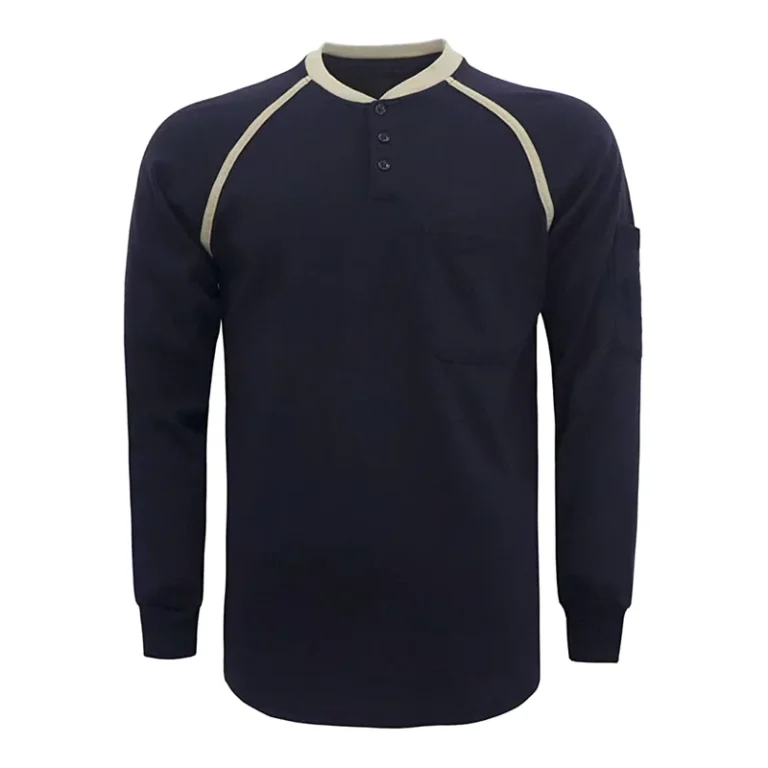 NFPA2112-Flame-Resistant-Long-Sleeve-Shirt-6OZ-FR-Henley-T-Shirts-Mens-Fire-Retardant-T-Shirt