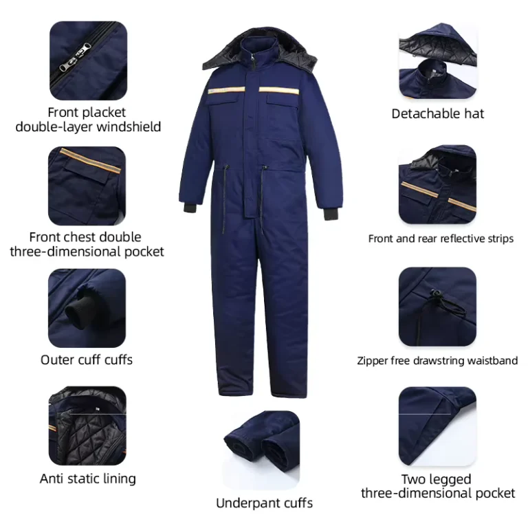 Navy-Blue-Coverall-Outdoor-Warm-Clothing-Cold-Storage-Cold-Resistant-Clothing-Cold-Chain-Workwear-Marine-Workwear
