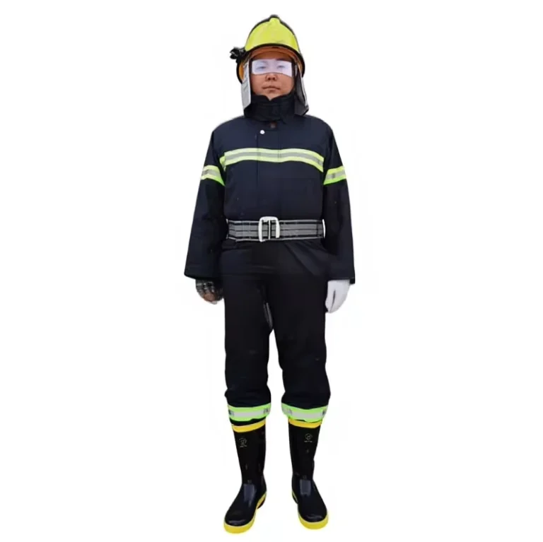 Navy-Blue-Firefighting-Suit-02-Flame-Retardant-Protective-Clothing
