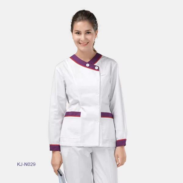 New Anti static Functional Fabric Hot Selling Women's Design Fashionable Hospital Medical Nurse Uniform Styles
