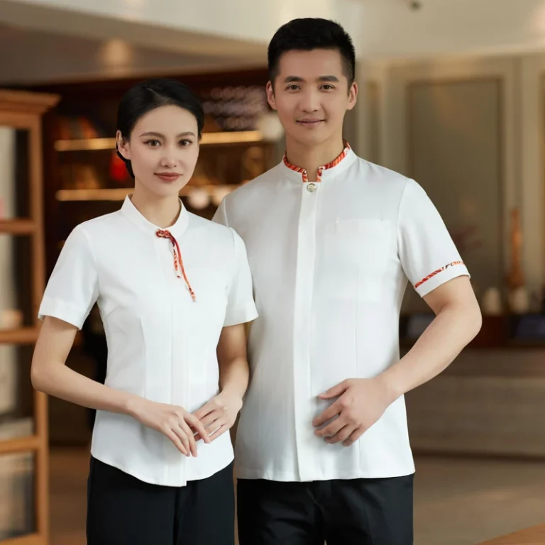 New-Design-Chinese-Style-Waist-Hotel-Waiter-and-Waitress-Hotel-Western-Waiter-Uniforms