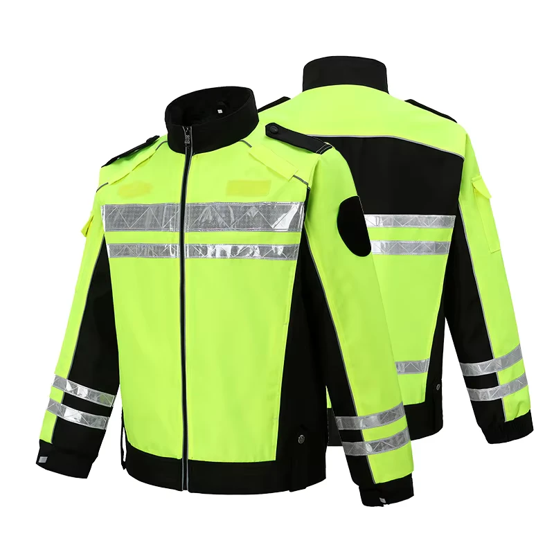 New Design F MH 01 Hi Vis Waterproof Breathable Windproof Winter Welding Jacket Reflective Tape Level D Protection