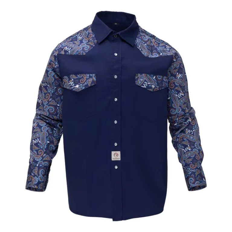 New-Design-FR-Fire-Resistant-Two-Tone-Paisley-NFPA-2112-Smelting-Welding-Flame-Retardant-Shirts