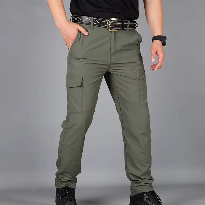 New Design Trousers For Men Casual Solid Color Pants