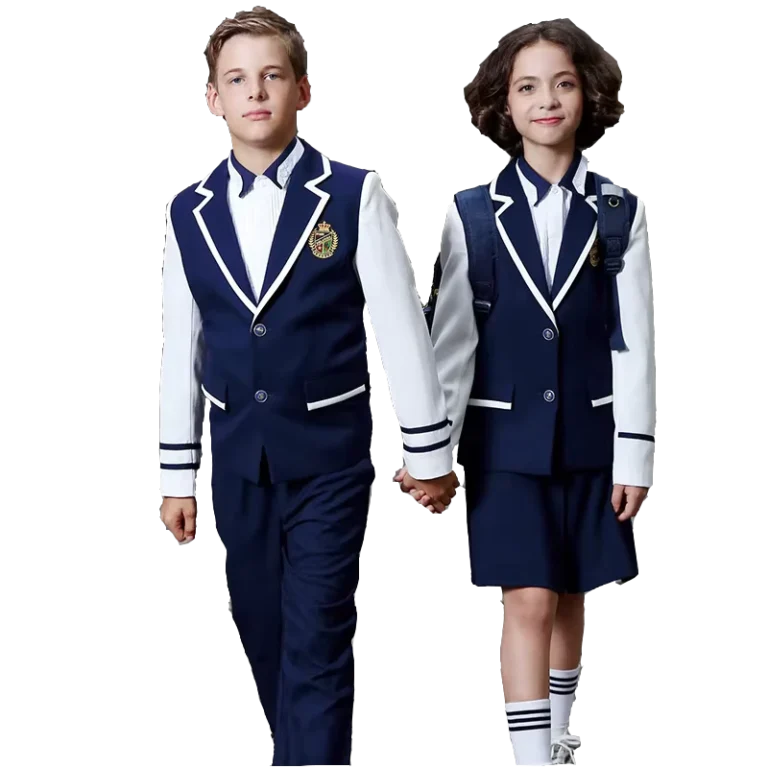 New-Designs-School-Uniform-Manufacturer-Unisex-Blazer-Set-for-Kindergarten-and-Primary-School-Uniforms