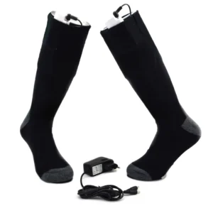 New Double sided Foot Instep Heating Socks Anti slip Anti bacterial Sweat absorbing Cotton Rechargeable Temperature regulating
