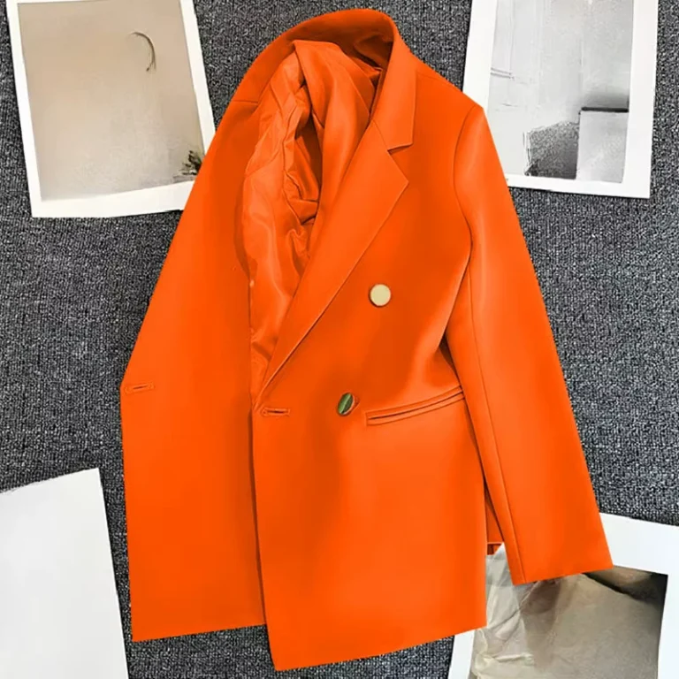 New-Fashion-Spring-Autumn-Womens-Business-Suits-Blazer-Casual-Candy-Color-Small-Polyester-Breathable