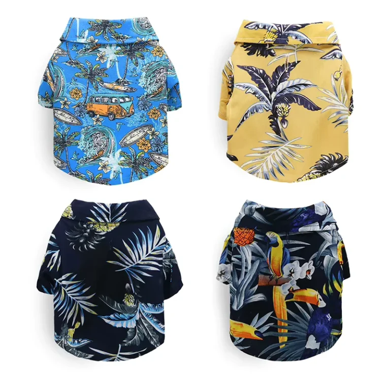 New-Hawaiian-Style-Pet-Shirt-for-Cats-Dogs-Teddy-Bichon-Frise-Pomeraniansmall-Puppies-Garfield-British-Shorthair-and-Blue-Cats