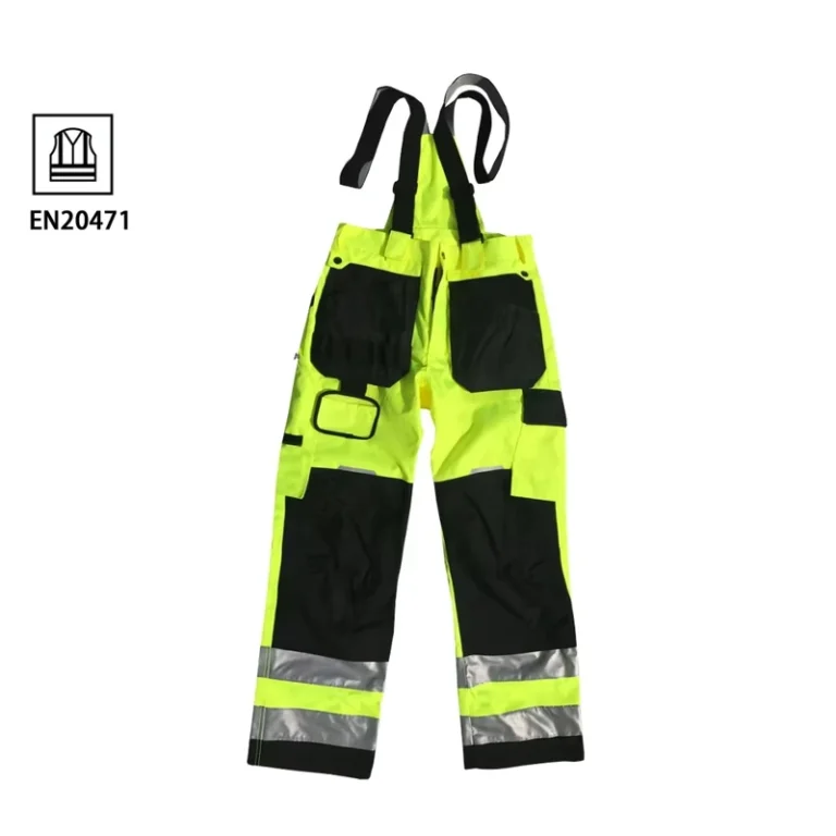 New-Workwear-Waterproof-Mens-Work-Suit-Hi-Vis-Long-Bib-Overalls